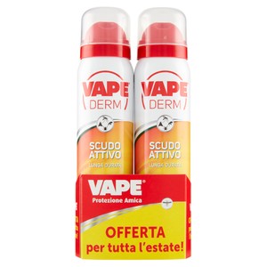 Repellente Antizanzare Spray Vape Scudo Attivo 2 Da Ml.100