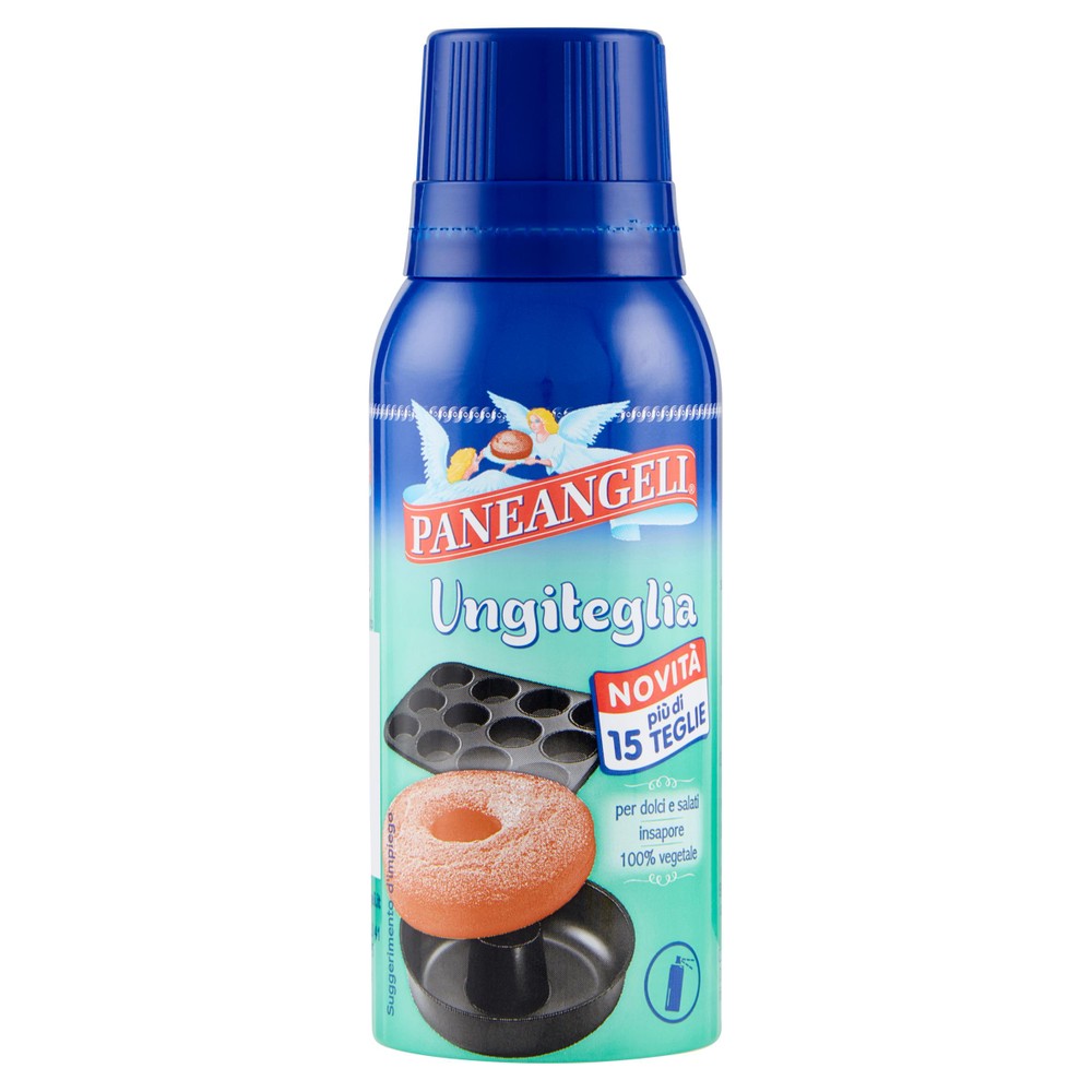 Spray Ungiteglia Con Oli Vegetali Senza Glutine Paneangeli - Foto 1