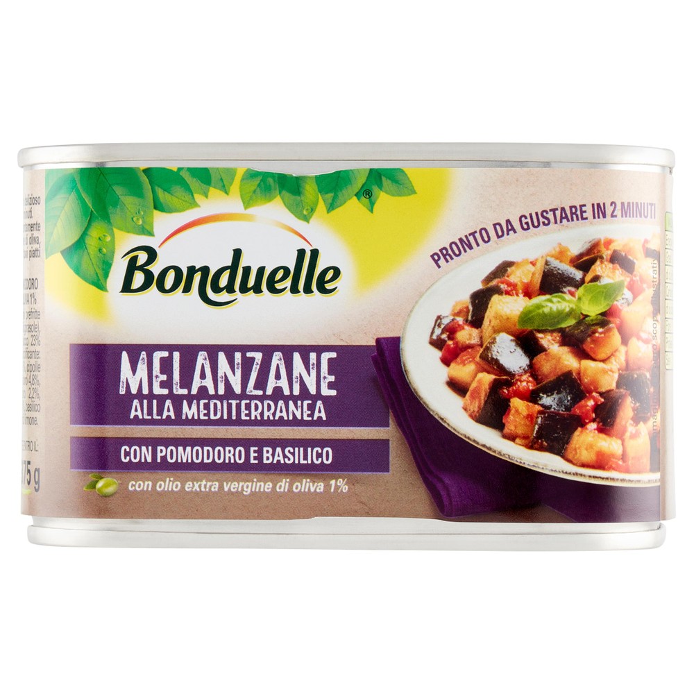 Melanzane Alla Mediterranea Con Pomodoro E Basilico Bonduelle - Foto 1