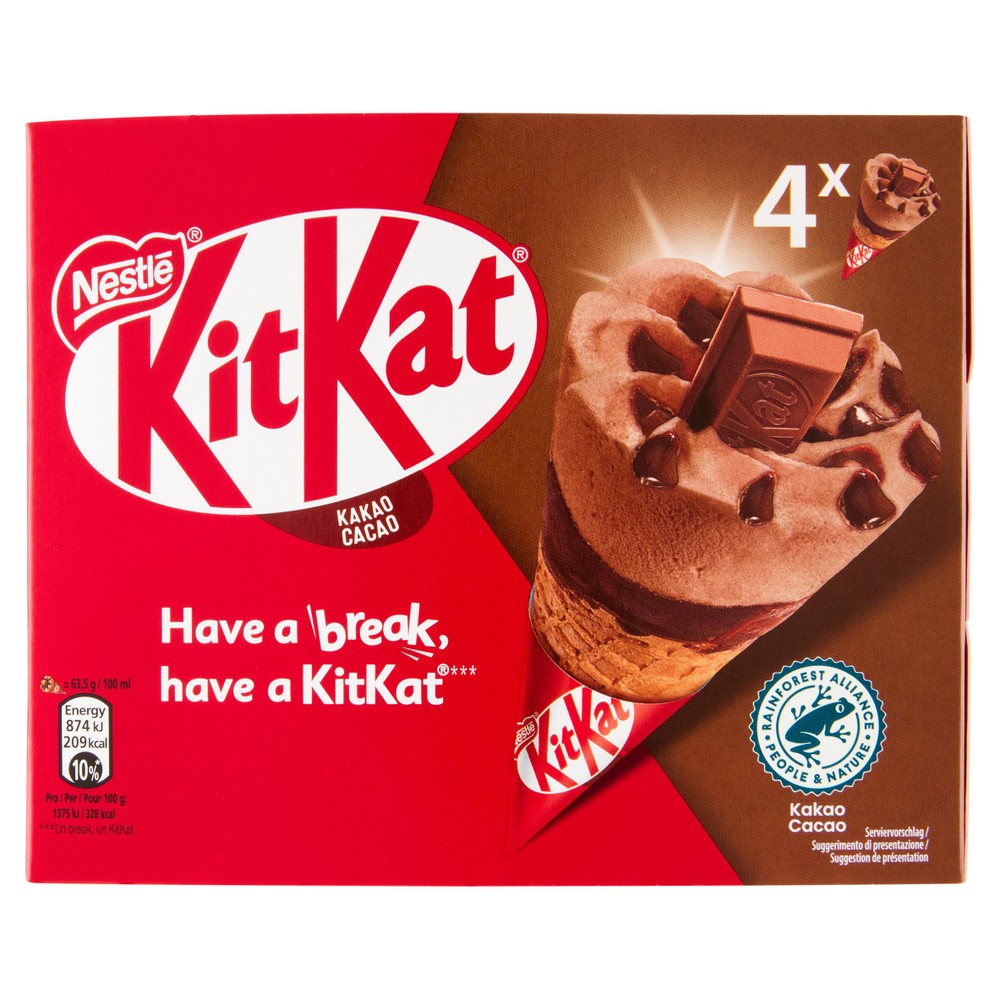 Kit Kat Cono Al Cacao Conf.Da 4 - Foto 1