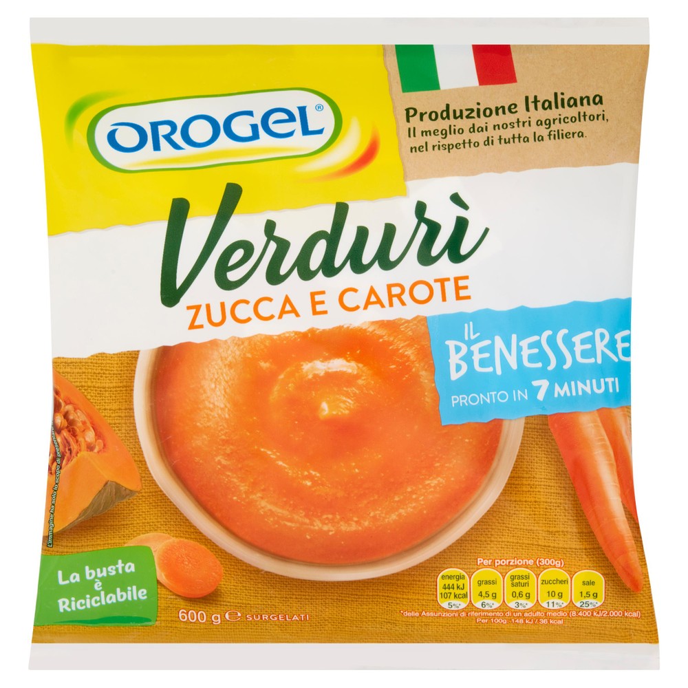 Verdurì Zucca E Carote Orogel - Foto 1