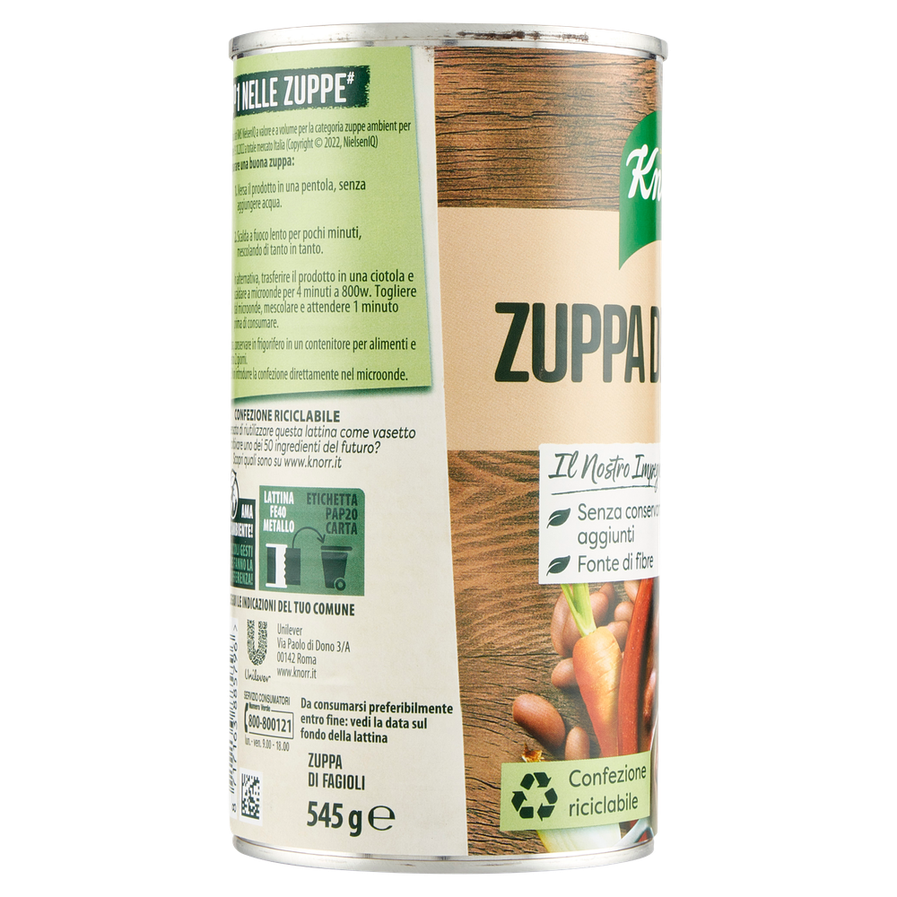 Zuppa Di Fagioli Senza Conservanti Knorr - Foto 2