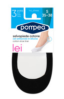 Salvapiedi Donna 35 / 38 Nero Conf Da 3 Pompea Salvapiedi Donna 35 / 38 Nero Conf Da 3 Pompea