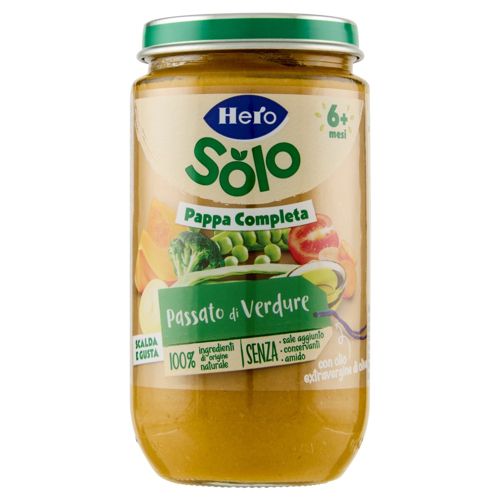 Pappa Completa Passato Di Verdure Hero Solo - Foto 1