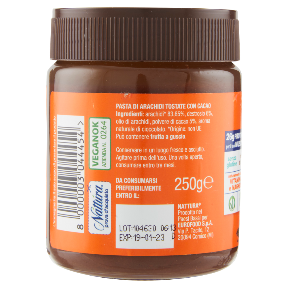 Burro Di Arachidi/Cacao Nattura Sport - Foto 2