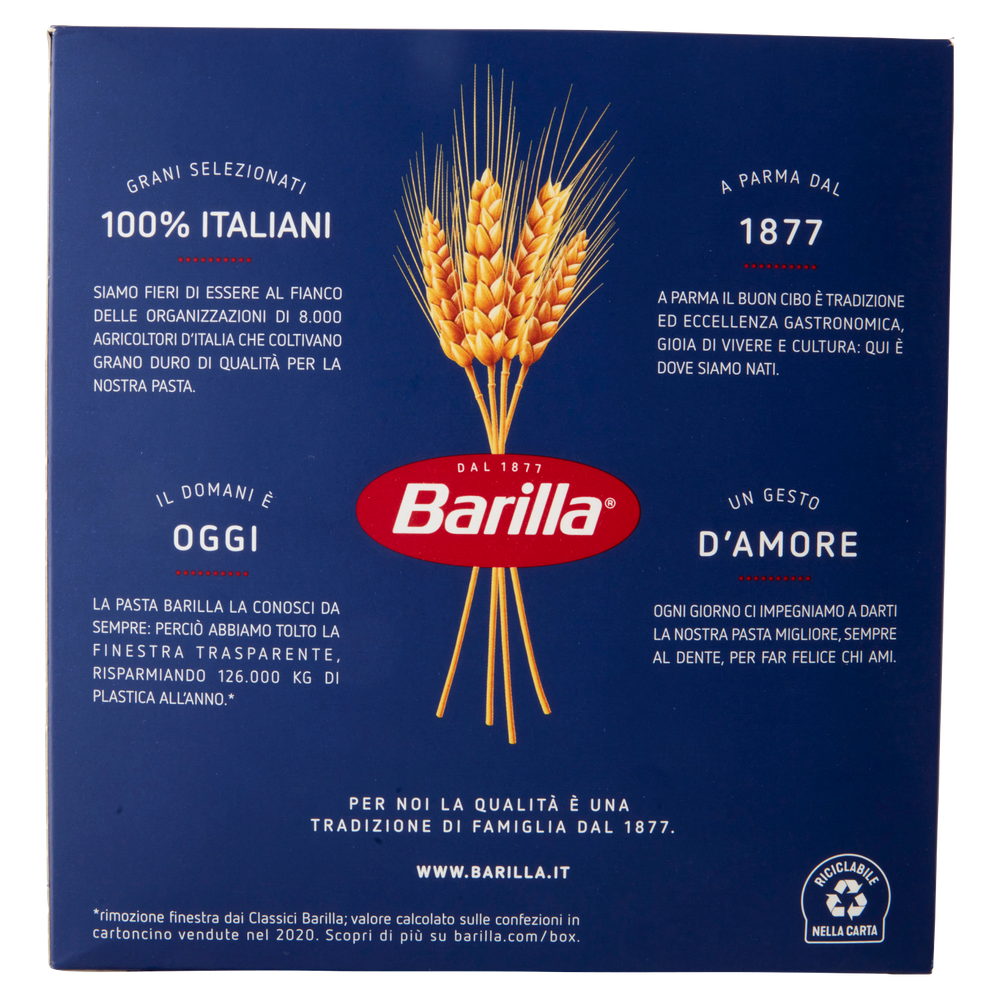 Pasta Sedani Rigati N.94 100% Grano Italiano Barilla - Foto 3