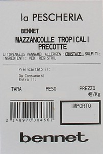 Mazzancolle Tropicali Precotte 30/50 - Foto 3