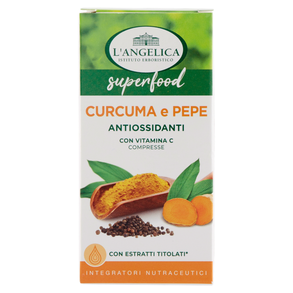 Curcuma E Pepe Con Vitamina C Compresse L'angelica