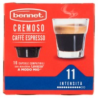 Caffè Cremoso Bennet Capsule Compatibili A Modo Mio Conf. Da 16