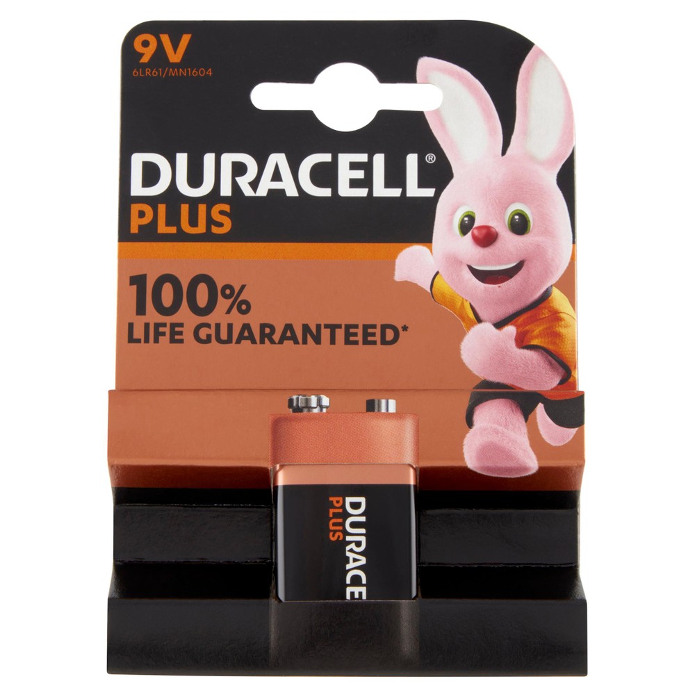 Pila Transistor 9v +100% Extra Life Duracell Plus - Foto 1