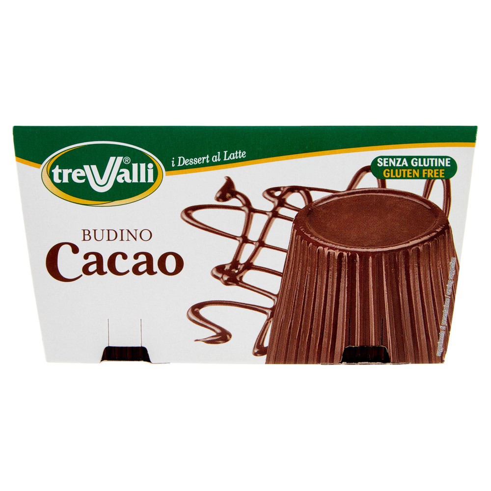 Budino Cacao Uht Trevalli G 100x2 - Foto 1