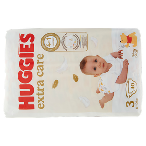 Pannolini Extra Care Taglia 3 Huggies - Foto 3