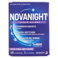 Novanight Tripla Azione Sanofi 16 Compresse Novanight Tripla Azione Sanofi 16 Compresse