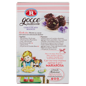 Decorazioni Per Torte Gocce Cioccolato Bianco Senza Glutine Mariarosa - Foto 3