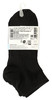 3 Calze Corte Con Bordo Uomo Taglia Unica Nero Golden Lady
