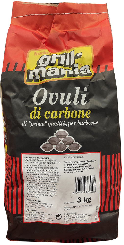 Ovuli Di Carbone Grill Mania Kg.3 - Foto 2
