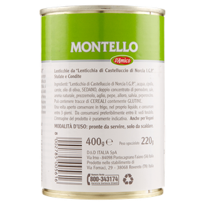 Lenticchie Di Castelluccio Di Norcia Igp Stufate E Condite Montello - Foto 2