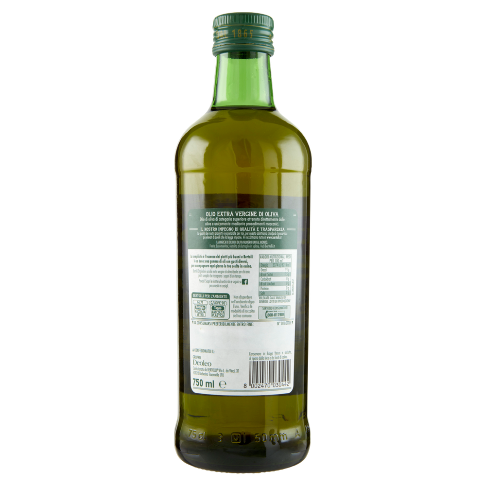 Olio Extra Vergine D'oliva Originale Di Categoria Superiore Bertolli - Foto 3