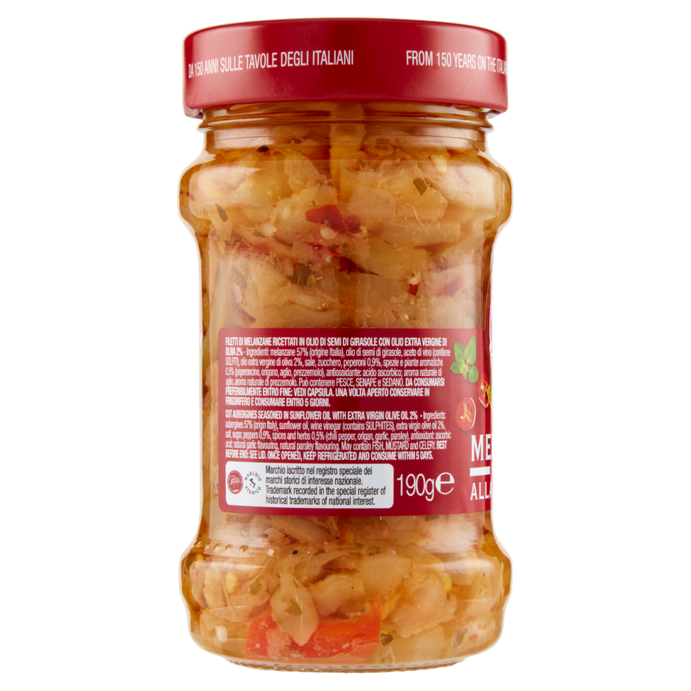 Melanzane Alla Napoletana In Olio Extra Vergine Di Oliva Polli - Foto 2