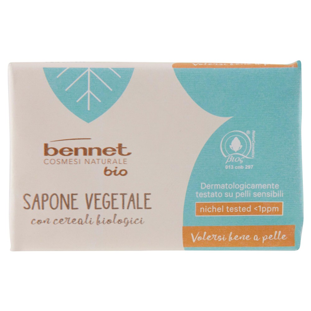 Sapone Vegetale Con Cereali Bennet Bio