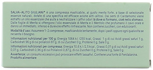 Compresse Masticabili Gusto Menta Salva Alito Giuliani - Foto 2