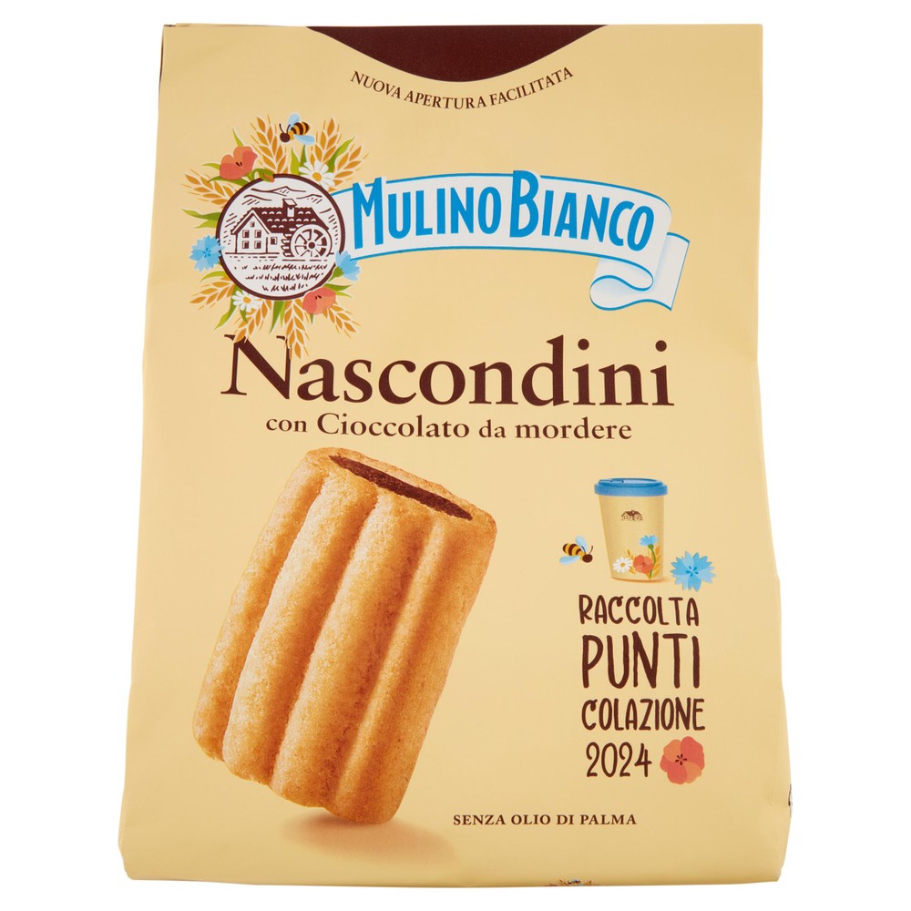 Biscotti Frollini Nascondini Con Cioccolato Da Mordere Mulino Bianco - Foto 1