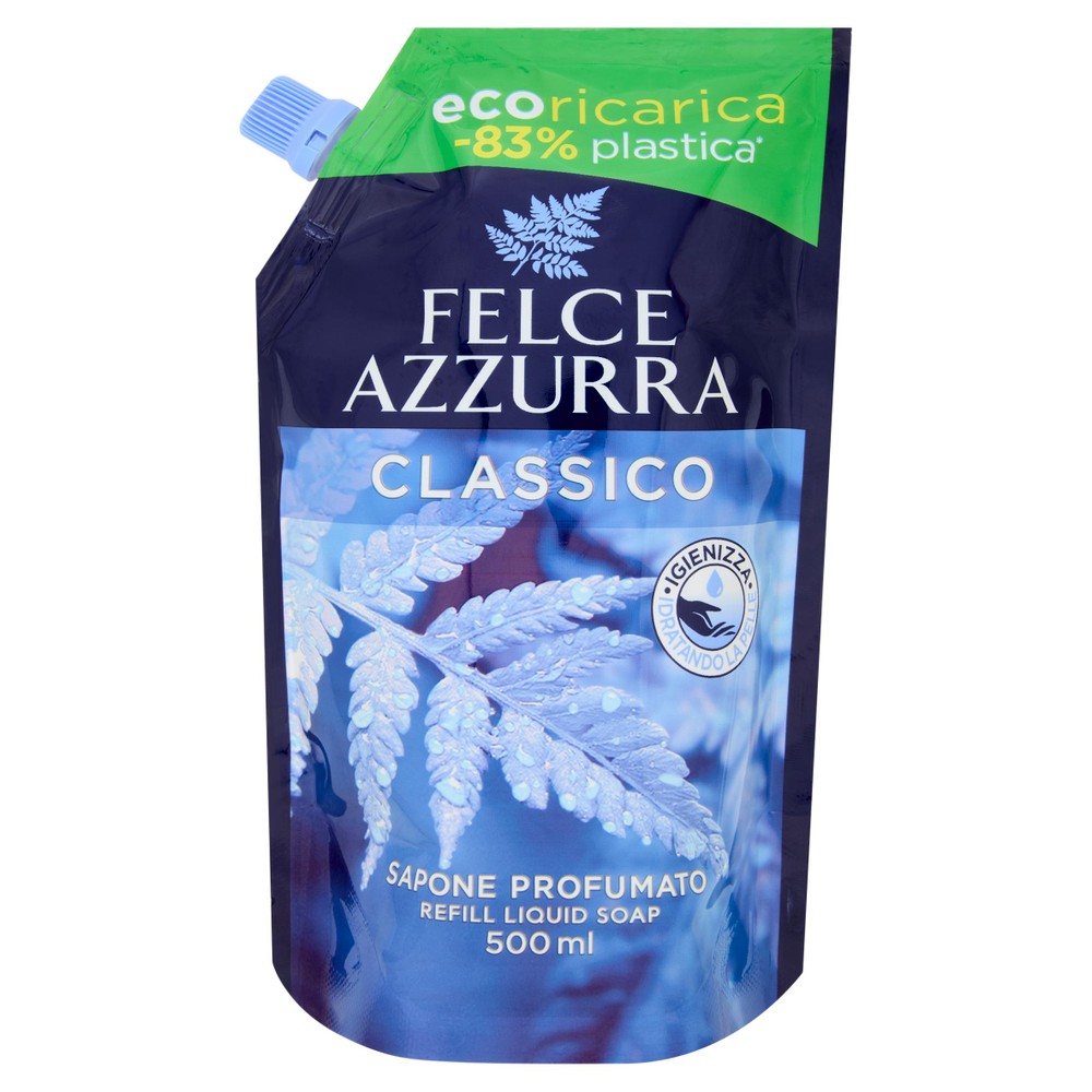 Ecoricarica Sapone Liquido Classico Felce Azzurra - Foto 1