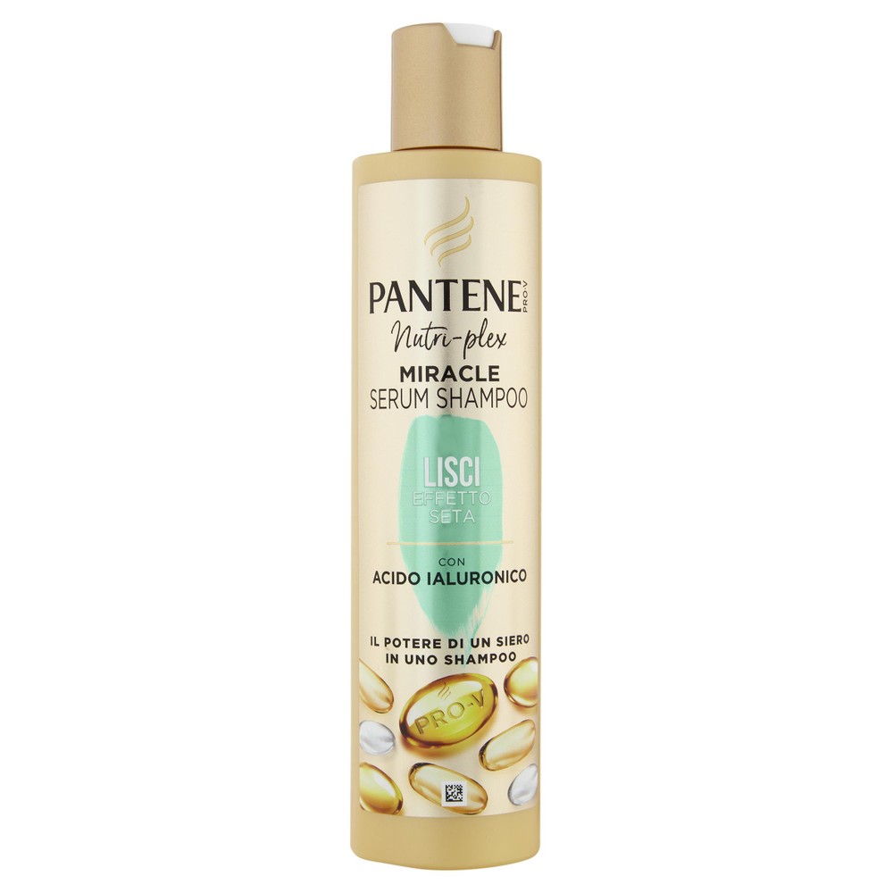 Shampoo Capelli Lisci Effeto Seta Miracle Pantene - Foto 1