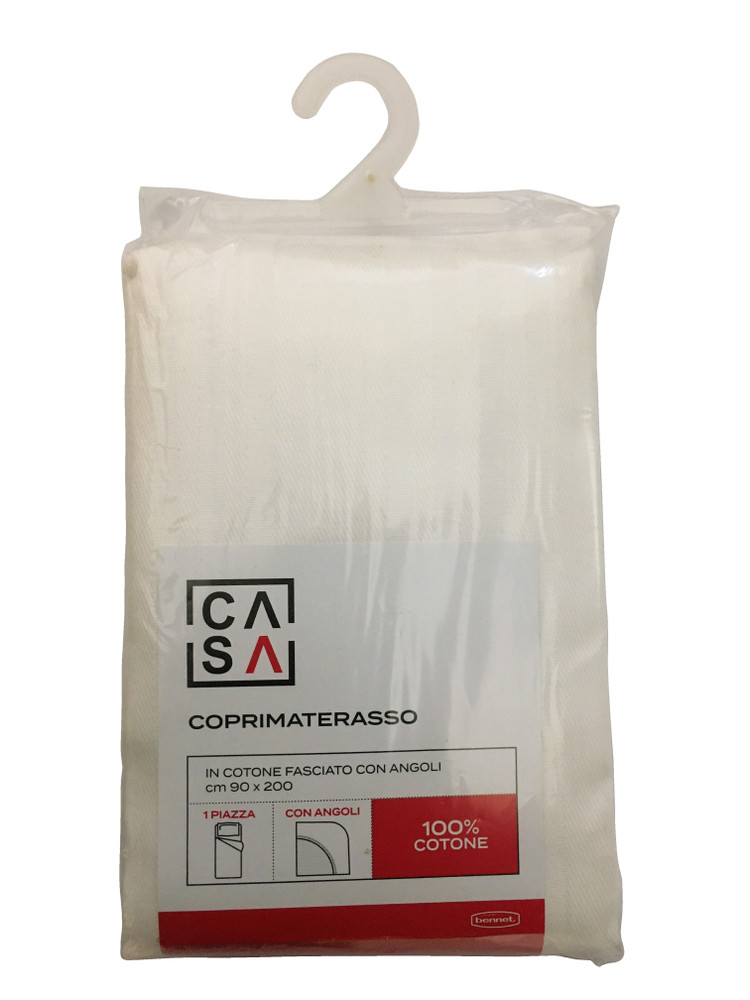 Coprimaterasso Fasciato Con Angoli 1piazza Cm90x200 Casa - Foto 1