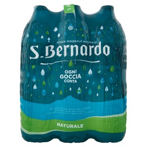 Acqua Naturale San Bernardo 6 X L 1,5 - Foto 1