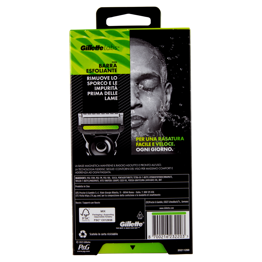 Rasoio 1up Silver Labs Gillette - Foto 3