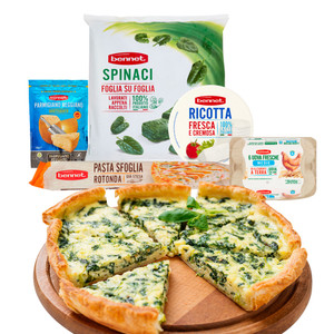 Mix per torta salata con spinaci,ricotta,parmigiano e uova - Foto 1