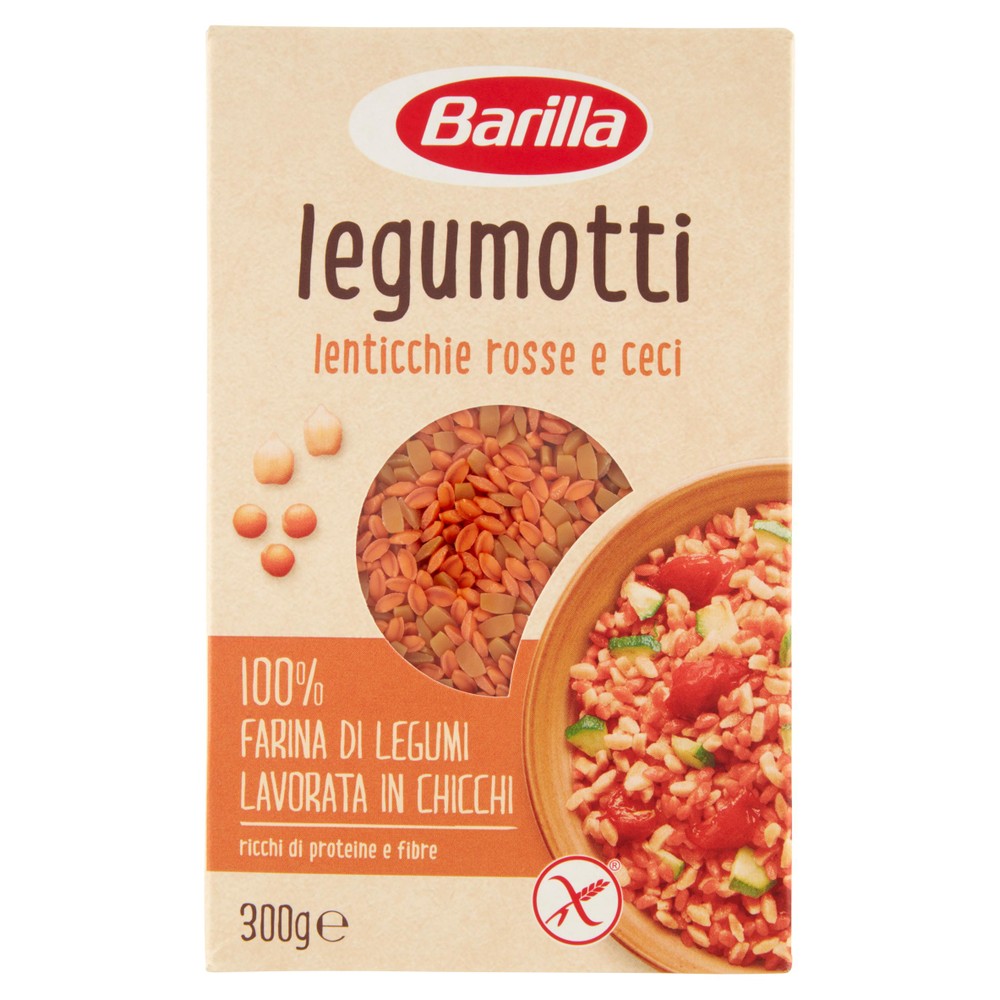 Chicchi Di Lenticchie Rosse E Ceci Legumotti Barilla - Foto 1