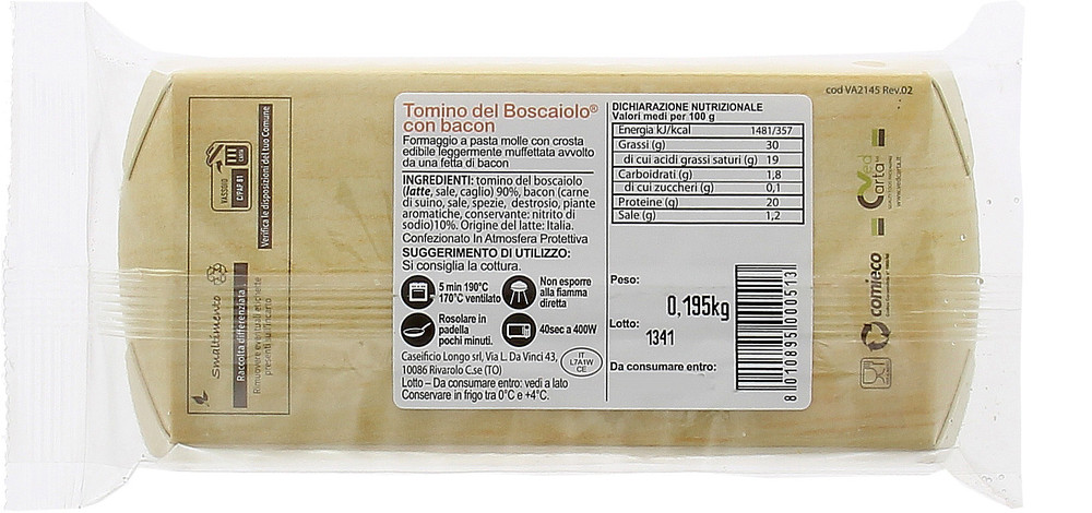 Tomino Boscaiolo Con Bacon - Foto 2