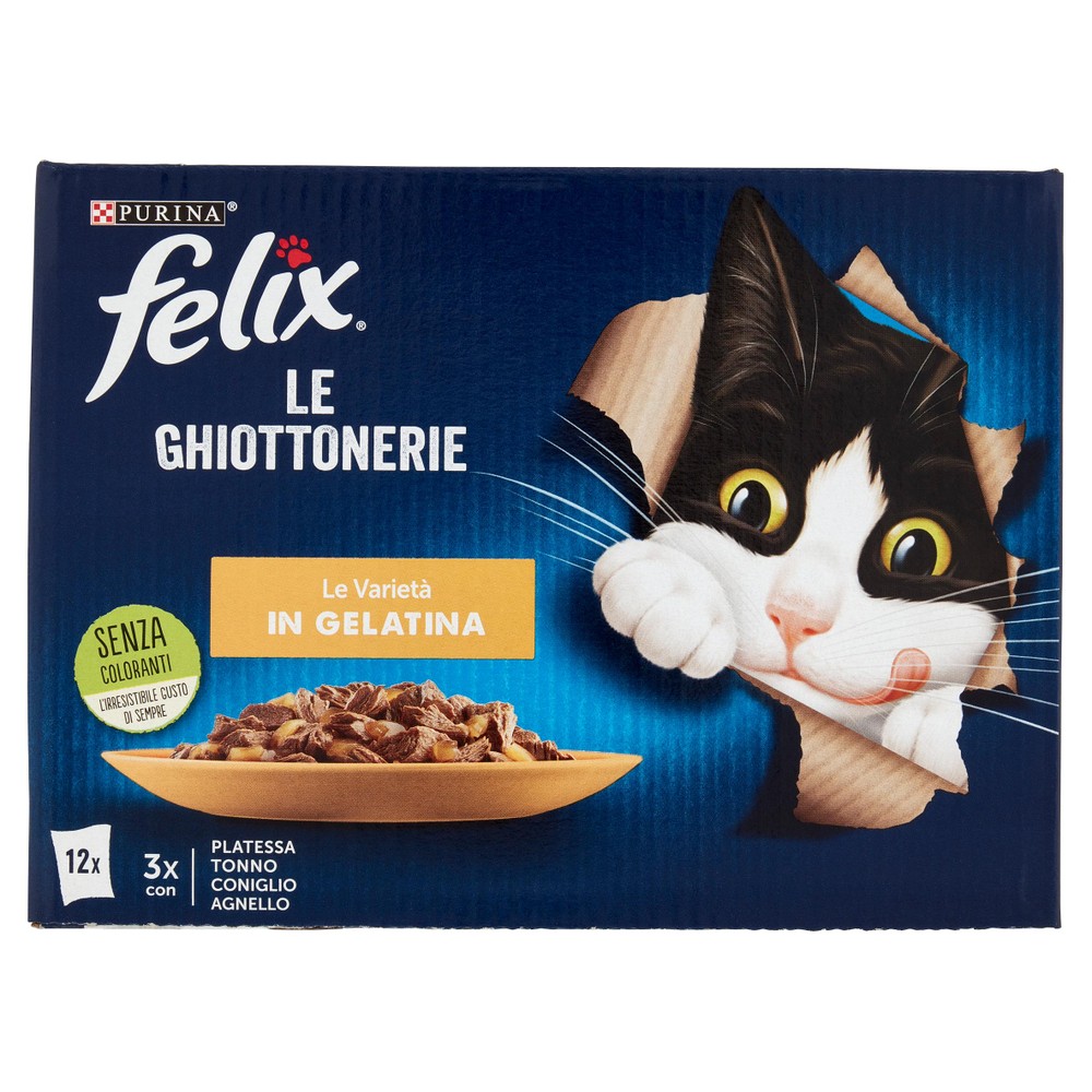 Alimento Umido Gatti Felix Le Ghiottonerie Le Varieta' - Foto 1