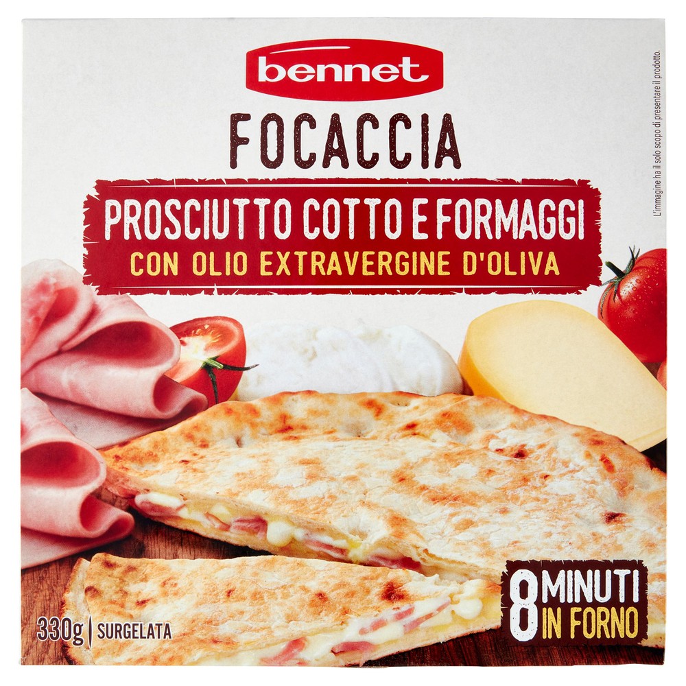 Focaccia Farcita Con Prosciutto Cotto E Formaggi - Foto 1