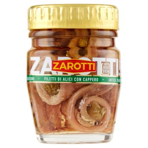 Filetti Di Alici Con Cappero In Olio Di Oliva Gr.60 Zarotti - Foto 1
