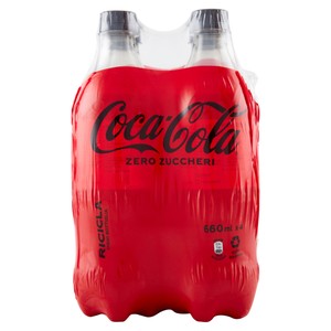 Coca Cola Pet Zero 4 X 660 Ml.