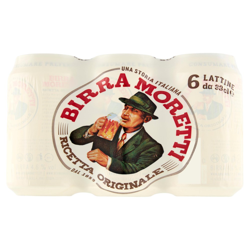 6 Lattine Birra Moretti - Foto 1
