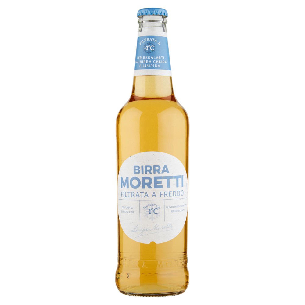 Birra Filtrata A Freddo In Vetro Moretti - Foto 1