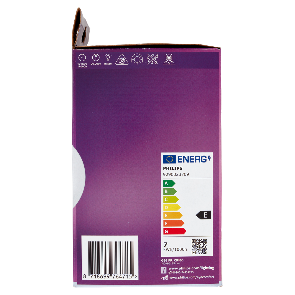 Lampadina A Led Globo 60w Attacco E27 Luce Fredda Philips - Foto 2