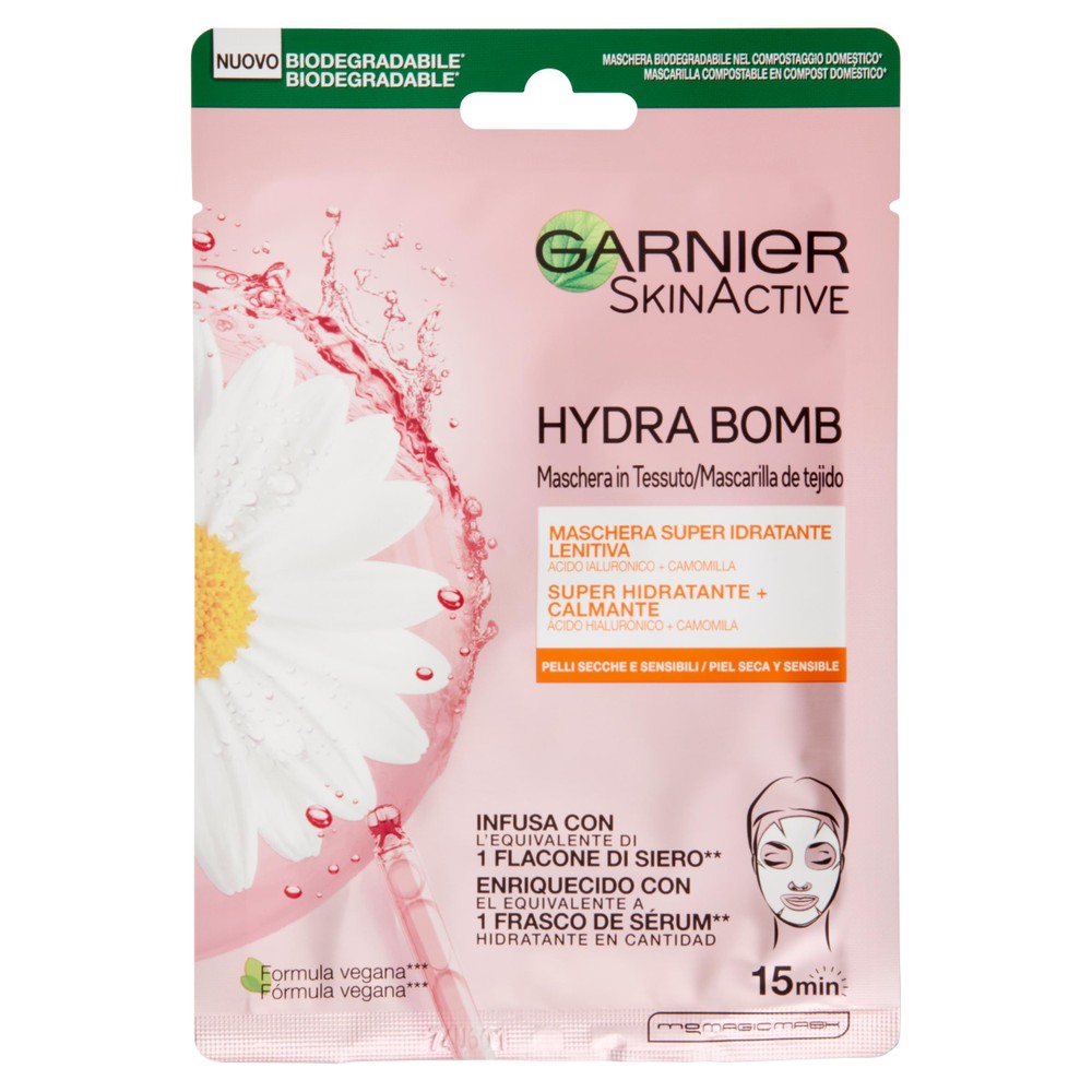 Maschera Viso Lenitiva Garnier - Foto 1