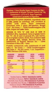 Gran Ricotta Con Grissini Biraghi - Foto 2
