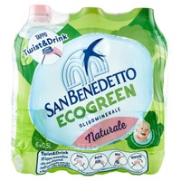 Acqua Naturale Ecogreen San Benedetto 6 Da L.0,5