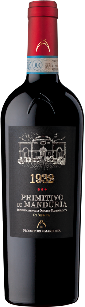 Vino Rosso Primitivo Di Manduria Doc Riserva - Foto 1