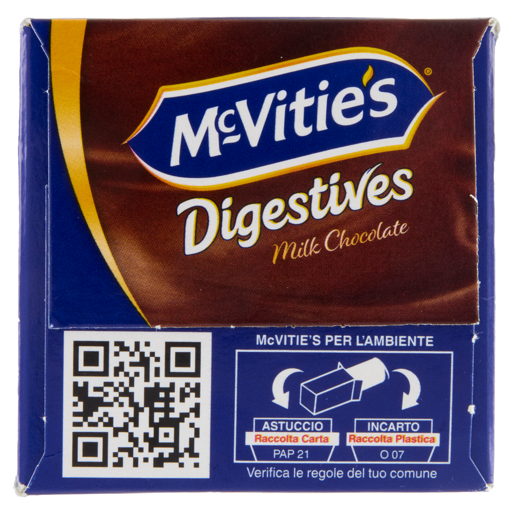 Biscotti Digestives Ricoperti Di Cioccolato Al Latte Mcvitie's - Foto 2