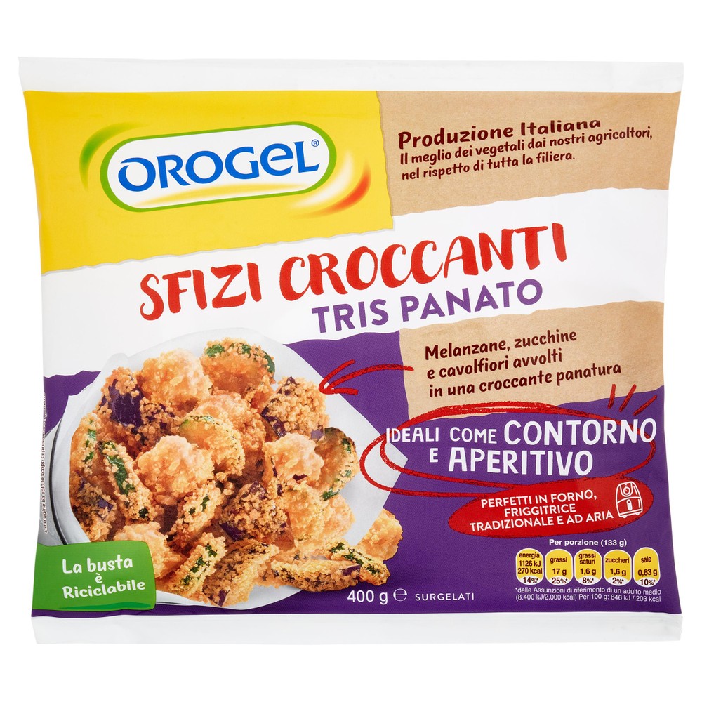 Tris Panato Sfizi Croccanti Orogel - Foto 1