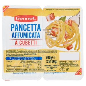 Pancetta Affumicata A Cubetti Bennet