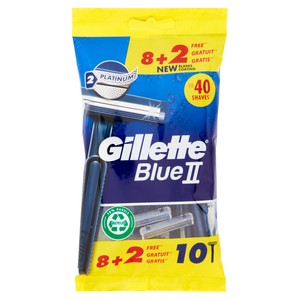 Gillette Usa E Getta Blue Ii Std 8+2