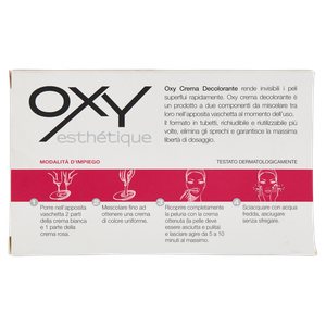 Crema Decolorante Esthetique Oxy Tubetti Da Ml.25 + Ml.50 - Foto 3